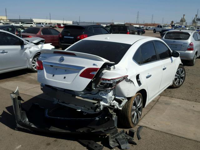 3N1AB7AP7GY338663 - 2016 NISSAN SENTRA S WHITE photo 4