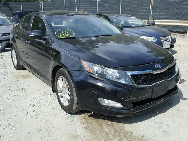 KNAGM4A78C5283502 - 2012 KIA OPTIMA LX BLACK photo 1