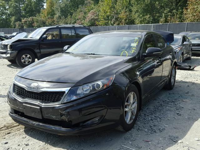 KNAGM4A78C5283502 - 2012 KIA OPTIMA LX BLACK photo 2