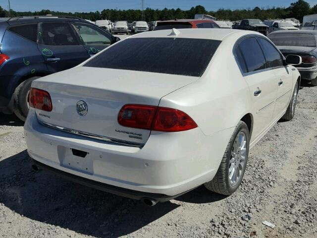 1G4HF57919U105215 - 2009 BUICK LUCERNE SU WHITE photo 4