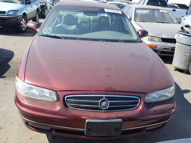 2G4WB55K5Y1292106 - 2000 BUICK REGAL LS RED photo 9