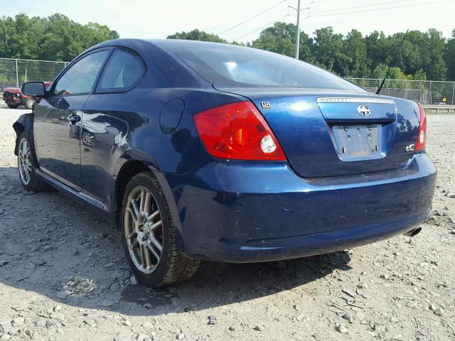 JTKDE167850033955 - 2005 TOYOTA SCION TC 蓝色 照片 3