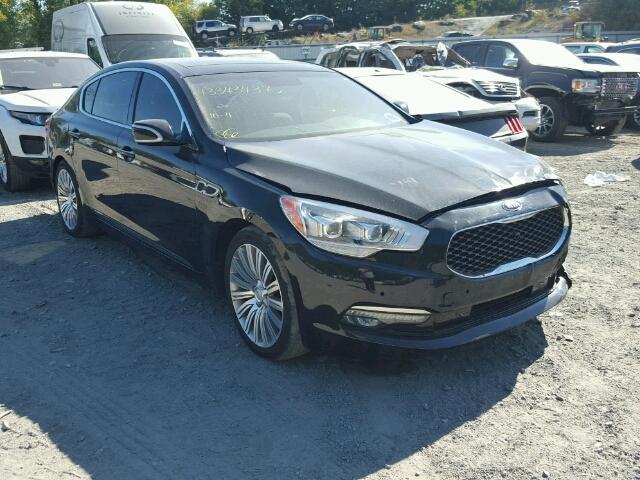 KNALU4D46F6027485 - 2015 KIA K900 BLACK photo 1