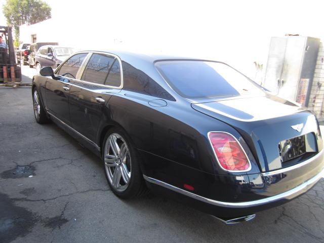 SCBBB7ZH3BC015343 - 2011 BENTLEY MULSANNE BLUE photo 3