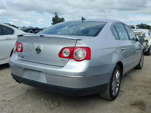 WVWEK73C08E210093 - 2008 VOLKSWAGEN PASSAT LUX SILVER photo 4