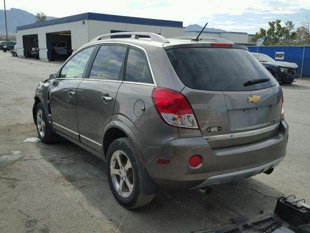 3GNAL3E51CS583748 - 2012 CHEVROLET CAPTIVA SP BROWN photo 3