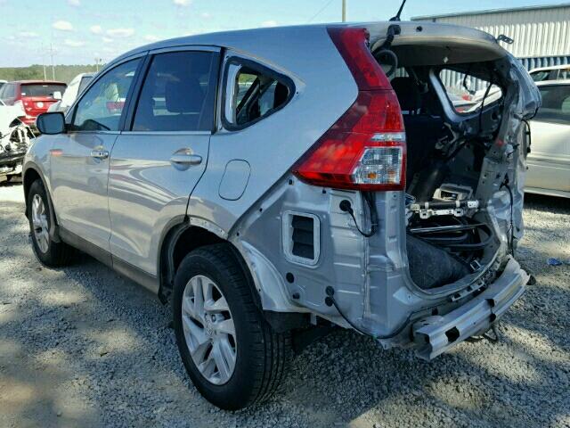 2HKRM3H56GH541094 - 2016 HONDA CR-V EX SILVER photo 3