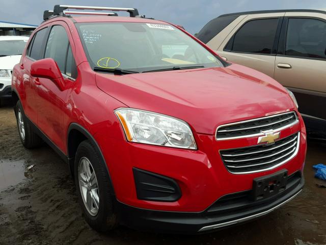 KL7CJRSB6FB131943 - 2015 CHEVROLET TRAX 1LT RED photo 1