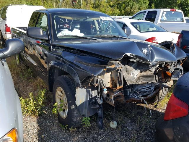 1D7GL32K14S589842 - 2004 DODGE DAKOTA SPO BLACK photo 1