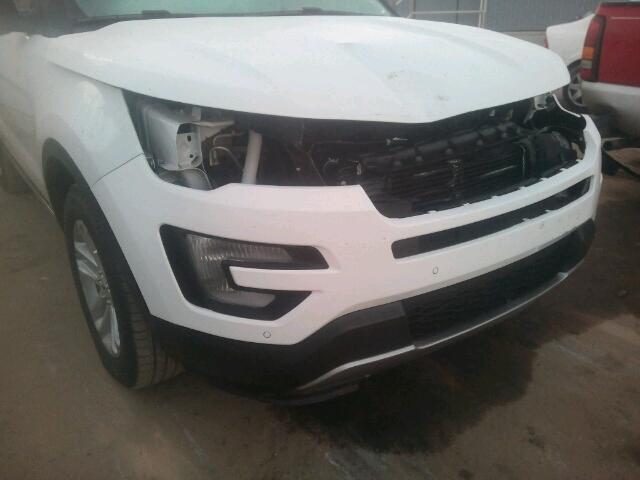 1FM5K7DHXHGB43139 - 2017 FORD EXPLORER X WHITE photo 9