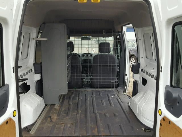 NM0LS6AN9DT164742 - 2013 FORD TRANSIT CO WHITE photo 6