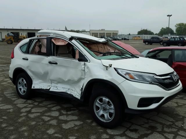 5J6RM4H33GL126339 - 2016 HONDA CR-V WHITE photo 2