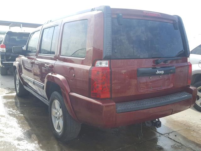1J8HH48K68C233134 - 2008 JEEP COMMANDER 栗色 照片 3