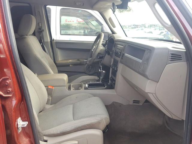 1J8HH48K68C233134 - 2008 JEEP COMMANDER 栗色 照片 5