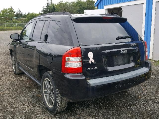 1J8FF47W98D727127 - 2008 JEEP COMPASS SP 黑色 照片 3