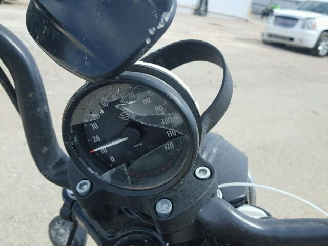 1HD4LE215HC425802 - 2017 HARLEY-DAVIDSON XL883 IRON BLACK photo 8