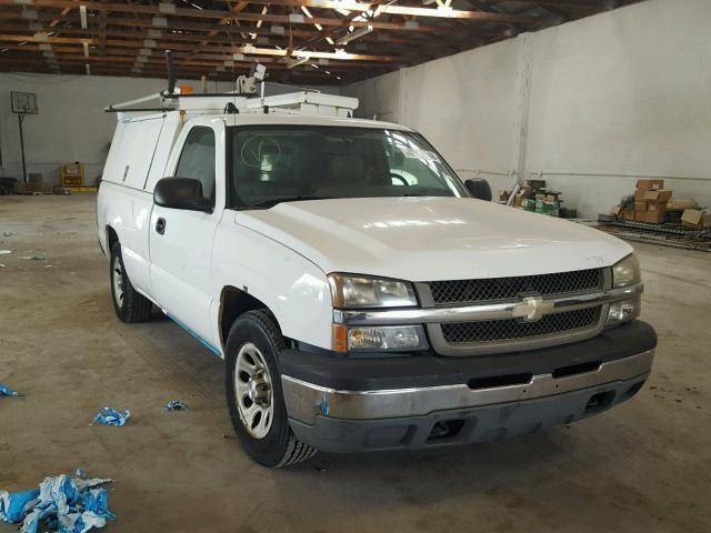 1GCEC14X07Z149640 - 2007 CHEVROLET SILVERADO WHITE photo 1