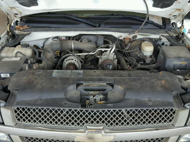 1GCEC14X07Z149640 - 2007 CHEVROLET SILVERADO WHITE photo 7