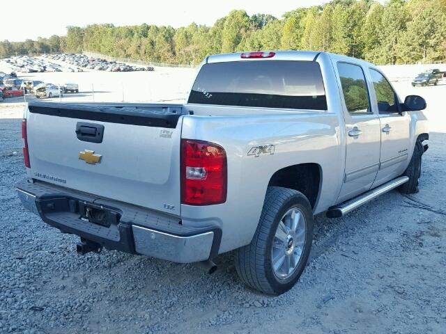 1GCPKTE79CF229035 - 2012 CHEVROLET SILVERADO GRAY photo 4