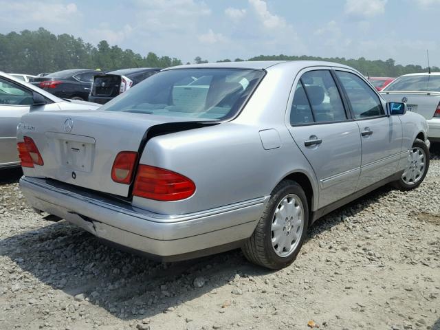 WDBJF65H1XA876924 - 1999 MERCEDES-BENZ E 320 SILVER photo 4