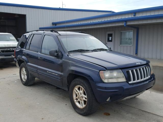 1J4GX48S94C301033 - 2004 JEEP GRAND CHER 蓝色 照片 1