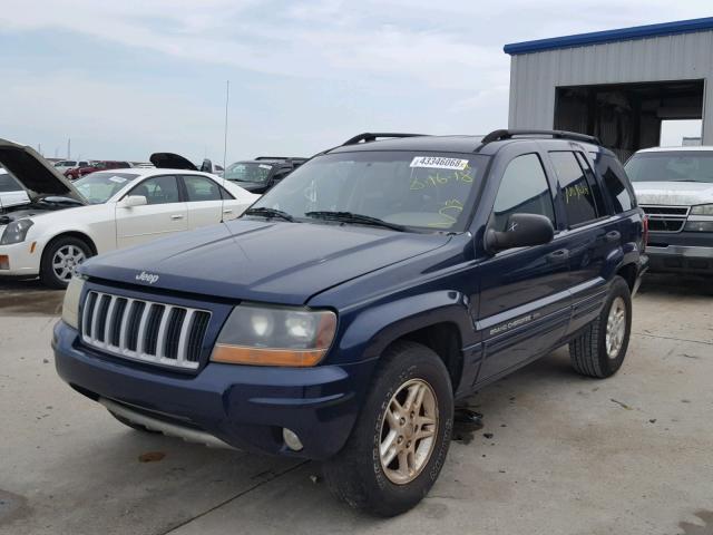 1J4GX48S94C301033 - 2004 JEEP GRAND CHER 蓝色 照片 2