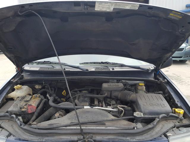 1J4GX48S94C301033 - 2004 JEEP GRAND CHER 蓝色 照片 7