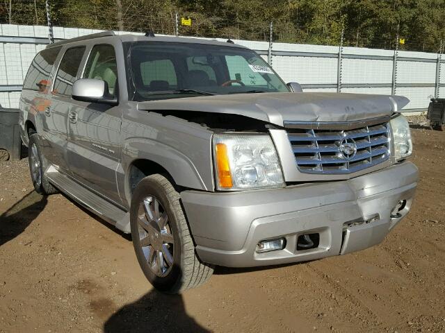 3GYFK66N44G232980 - 2004 CADILLAC ESCALADE E GRAY photo 1