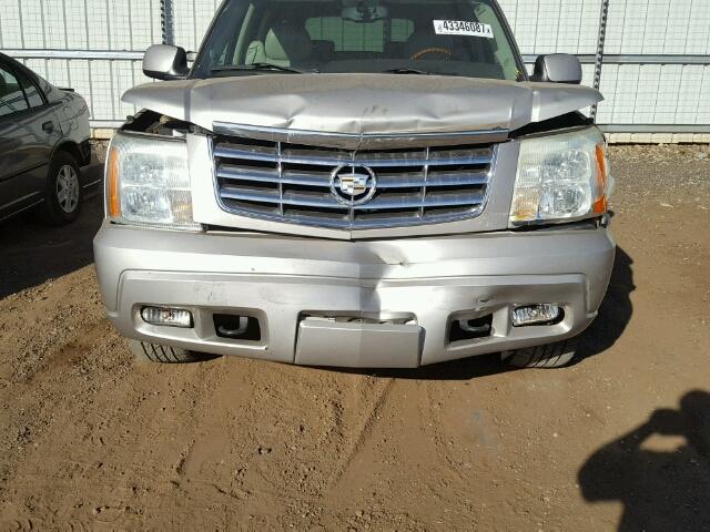 3GYFK66N44G232980 - 2004 CADILLAC ESCALADE E GRAY photo 7
