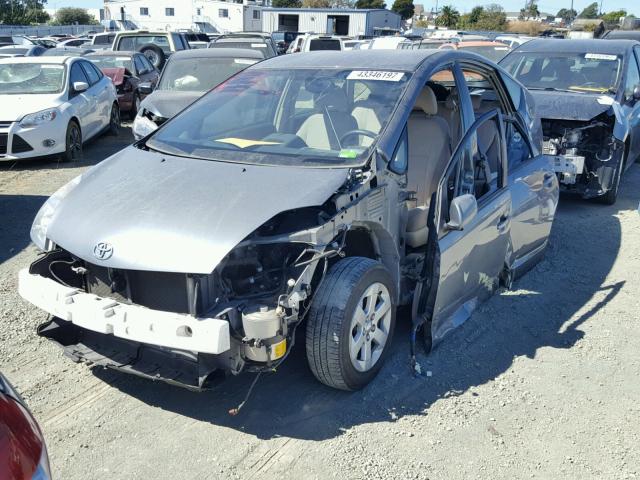 JTDKB20U440094505 - 2004 TOYOTA PRIUS GRAY photo 2