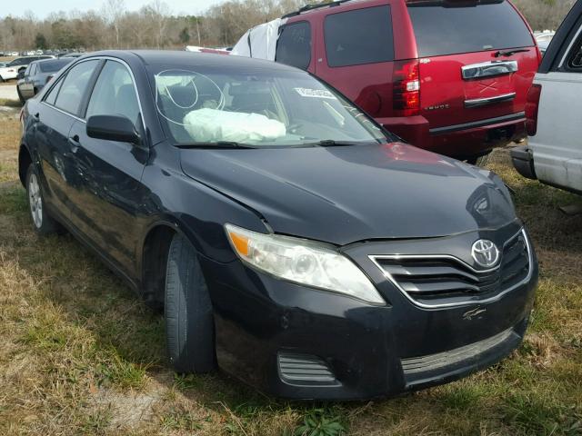 4T1BF3EK8AU553343 - 2010 TOYOTA CAMRY BASE BLACK photo 1