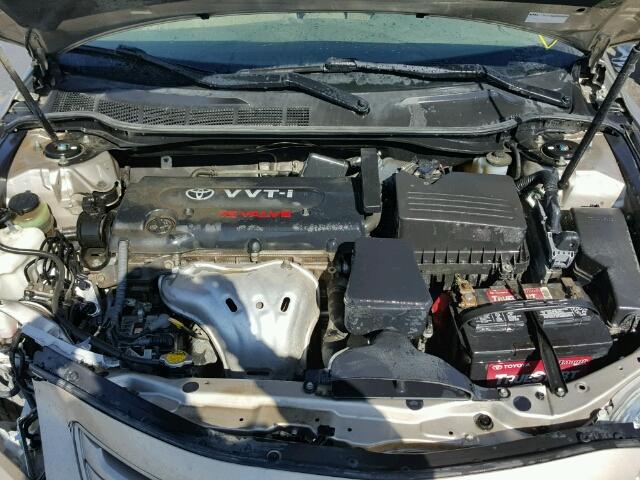 4T1BE46K18U784330 - 2008 TOYOTA CAMRY CE GOLD photo 7