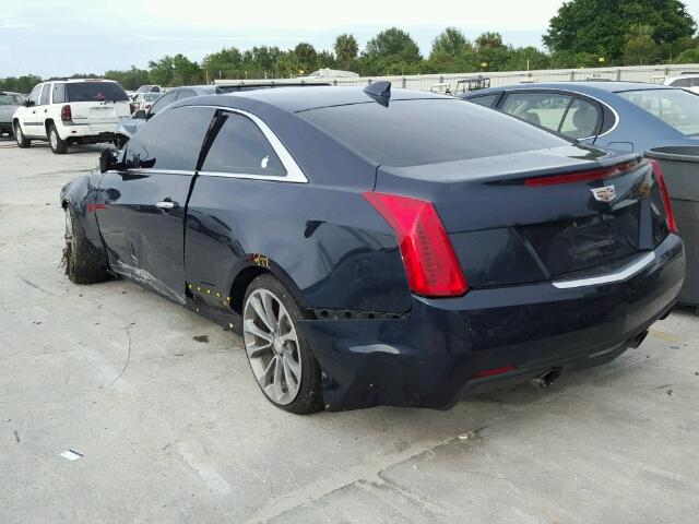 1G6AE1R37F0108040 - 2015 CADILLAC ATS BLACK photo 3