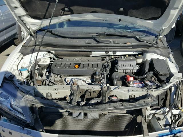 19VDE1F32DE020654 - 2013 ACURA ILX 20 WHITE photo 7