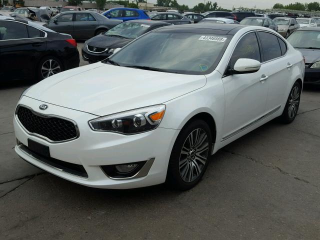 KNALN4D73G5209479 - 2016 KIA CADENZA LU WHITE photo 2