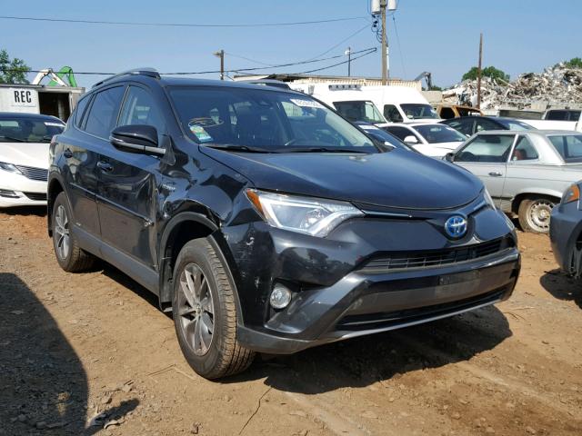 JTMRJREV8HD135535 - 2017 TOYOTA RAV4 HV LE BLACK photo 1