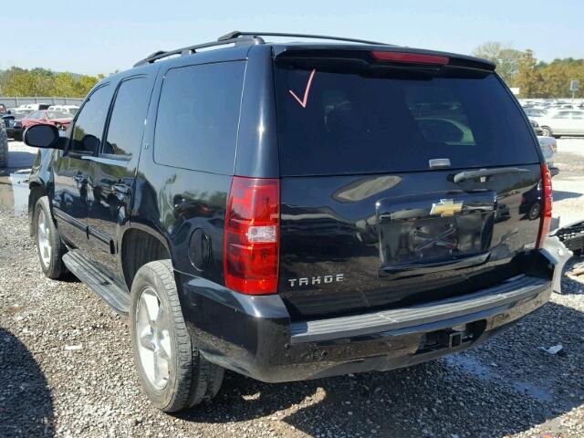 1GNFK23059R234906 - 2009 CHEVROLET TAHOE BLACK photo 3