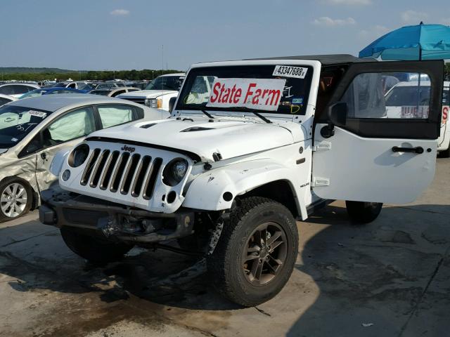 1C4AJWBG9HL537006 - 2017 JEEP WRANGLER S 白色 照片 2