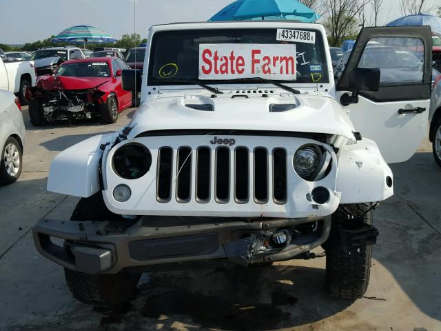 1C4AJWBG9HL537006 - 2017 JEEP WRANGLER S 白色 照片 9