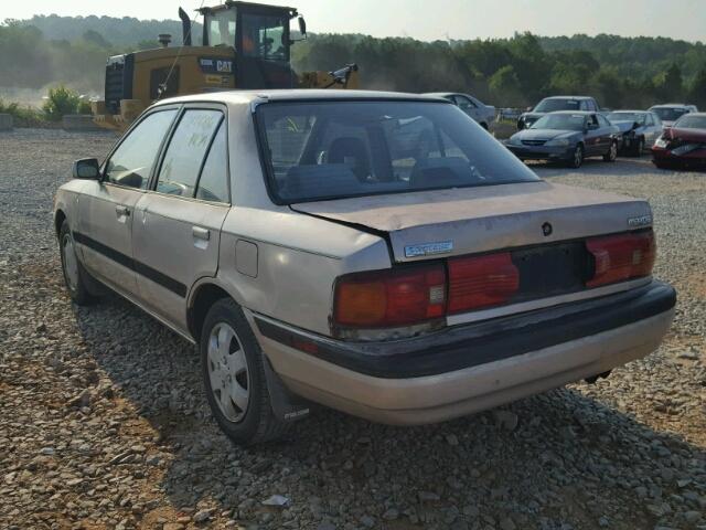 JM1BG2262P0652307 - 1993 MAZDA PROTEGE LX TAN photo 3