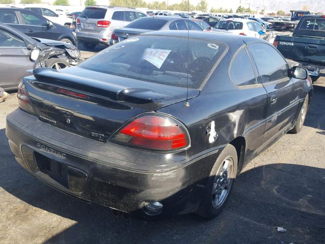 1G2NW12E72C140118 - 2002 PONTIAC GRAND AM G BLACK photo 4