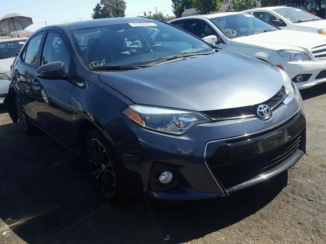 5YFBURHE6EP128029 - 2014 TOYOTA COROLLA L BLACK photo 1