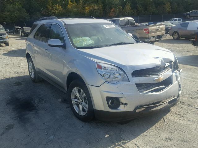 2GNALCEKXF6295817 - 2015 CHEVROLET EQUINOX LT SILVER photo 1