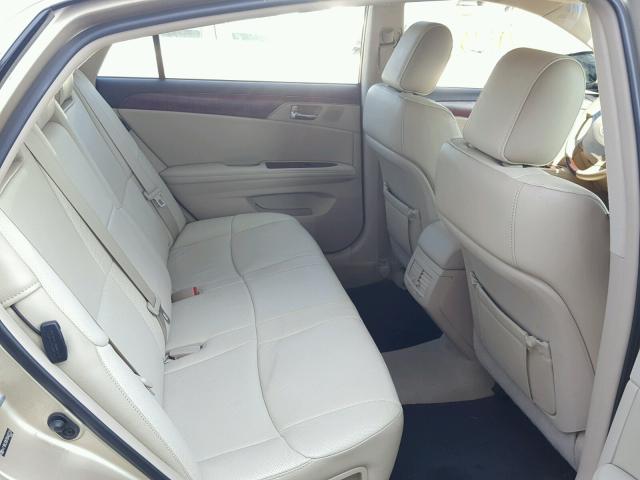 4T1BK3DB7BU407515 - 2011 TOYOTA AVALON BAS Braun Foto 6
