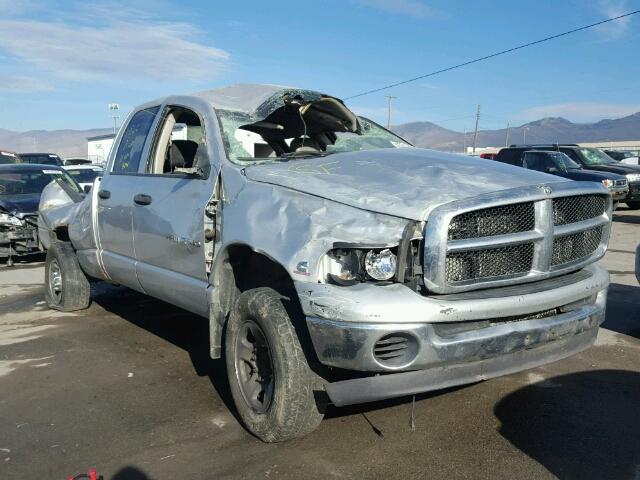 3D7KU28C23G781987 - 2003 DODGE RAM 2500 S SILVER photo 1