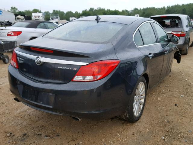 2G4GS5EV7C9213821 - 2012 BUICK REGAL PREM CHARCOAL photo 4