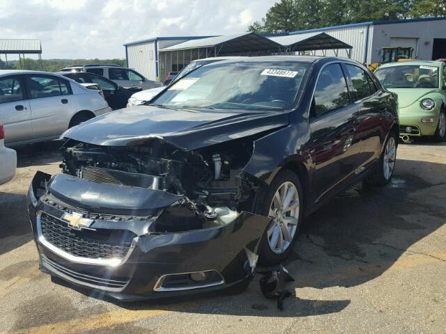 1G11D5SL8FF146982 - 2015 CHEVROLET MALIBU 2LT BLACK photo 2