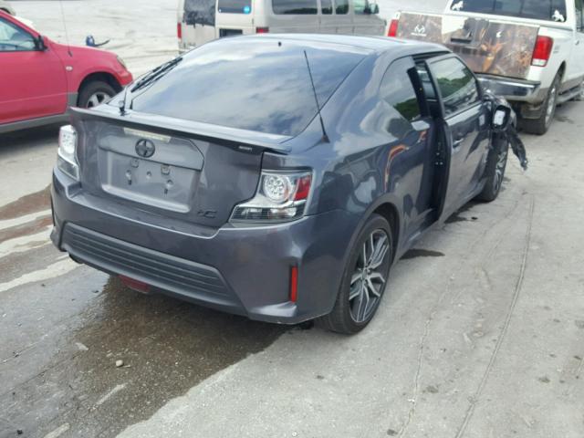 JTKJF5C72GJ023396 - 2016 TOYOTA SCION TC 灰色 照片 4
