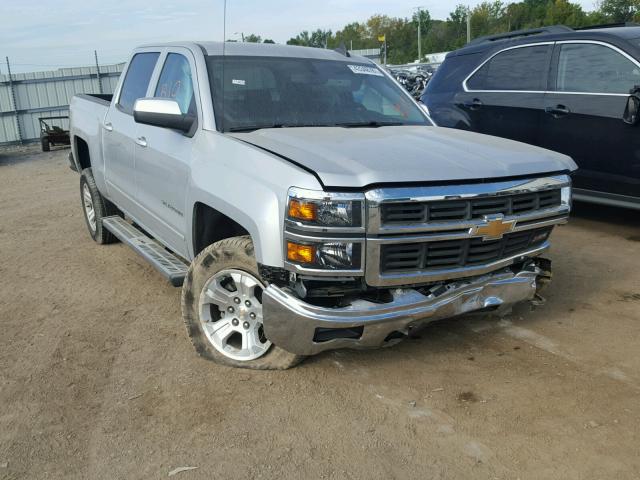 3GCUKREC3FG364498 - 2015 CHEVROLET SILVERADO SILVER photo 1