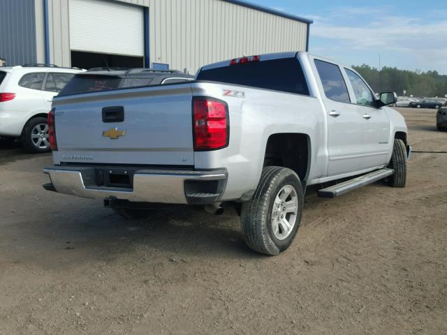 3GCUKREC3FG364498 - 2015 CHEVROLET SILVERADO SILVER photo 4